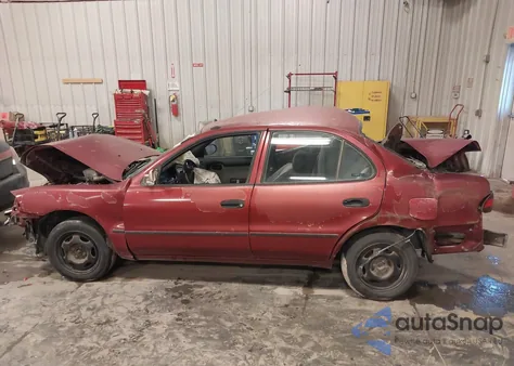 1995 Geo Prizm Lsi from USA, damaged, VIN 1Y1SK5262SZ061720
